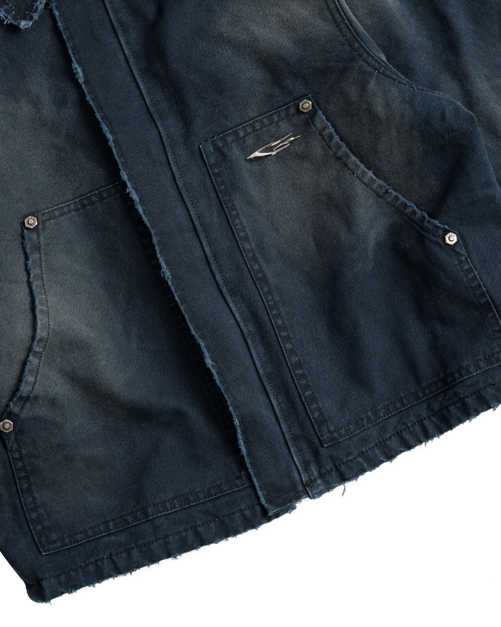 RIVET TRUCKER JACKET / INDIGO