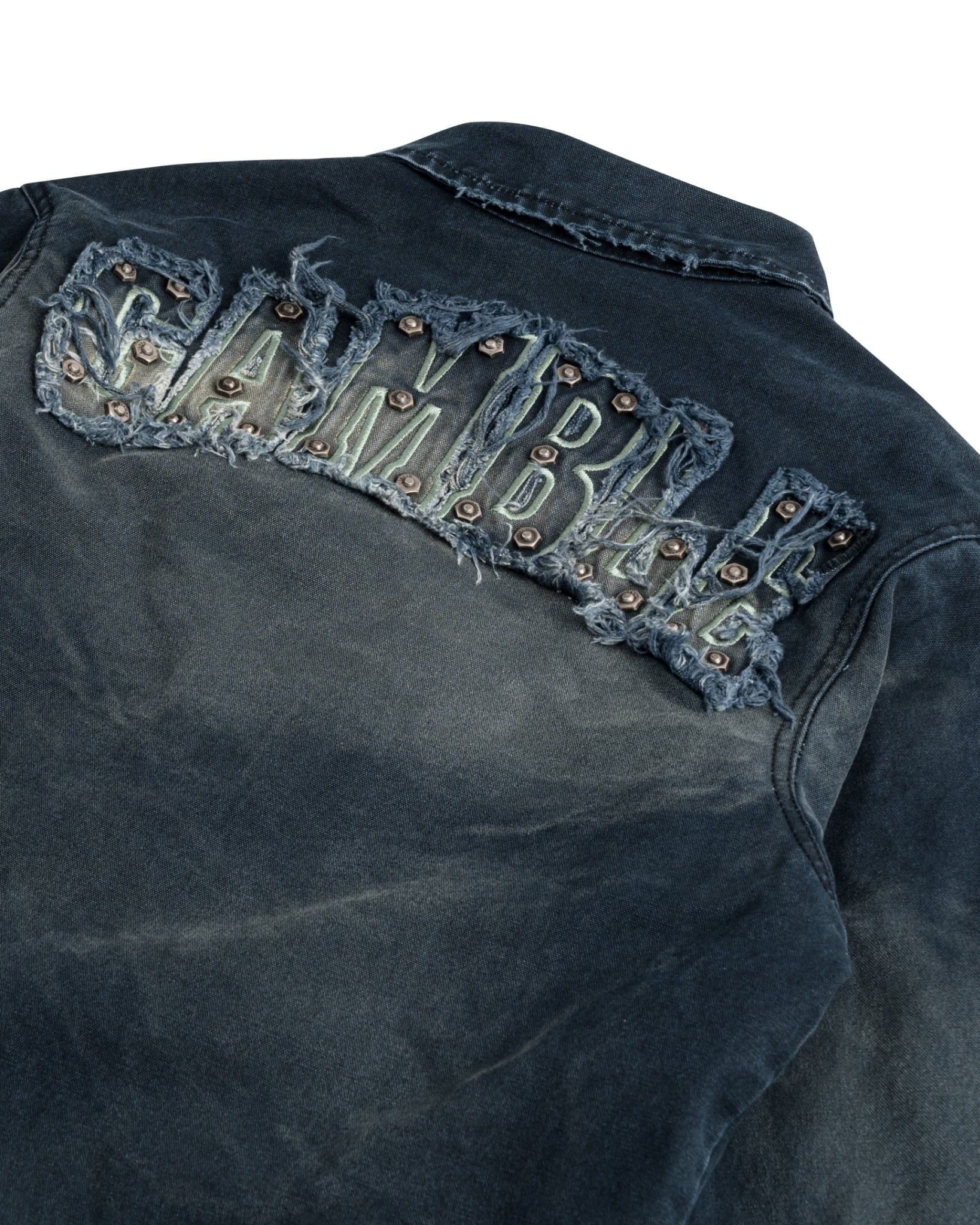 RIVET TRUCKER JACKET / INDIGO