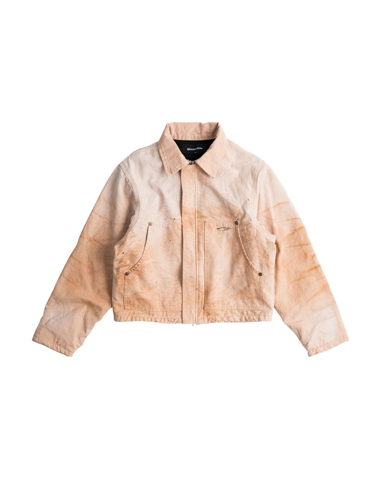 RIVET TRUCKER JACKET / CLAY