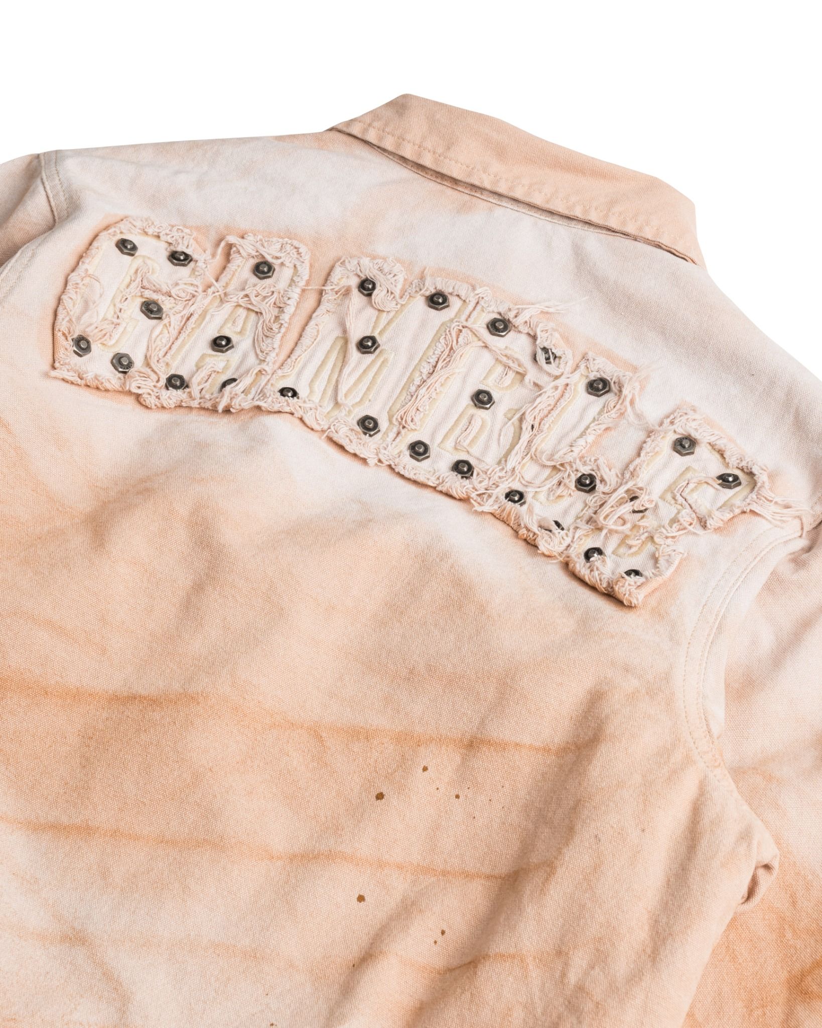 RIVET TRUCKER JACKET / CLAY