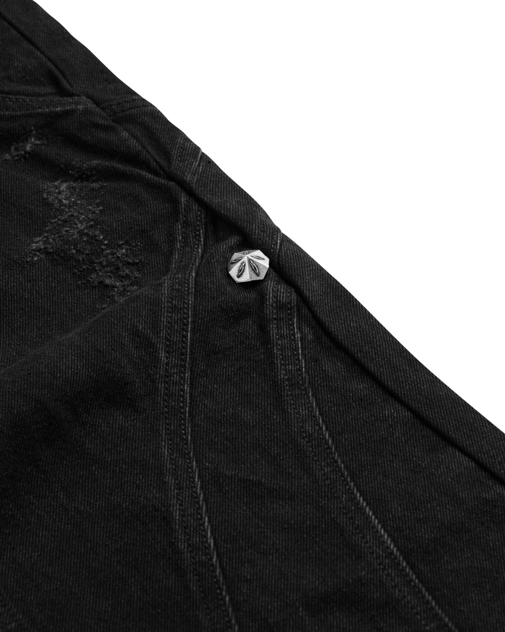 FLARED JEANS / BLACK