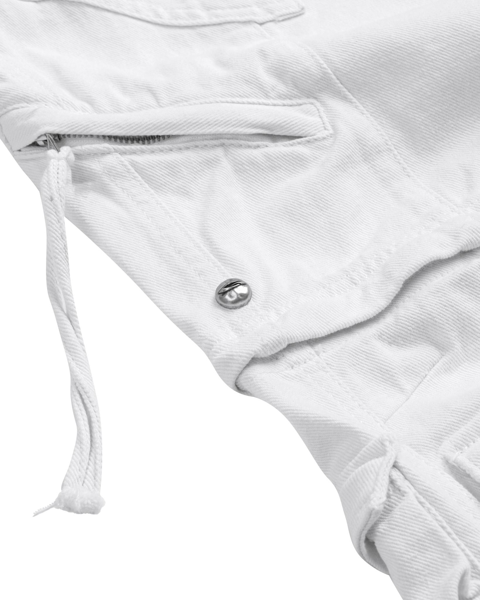 CARGO FLARED PANT / WHITE