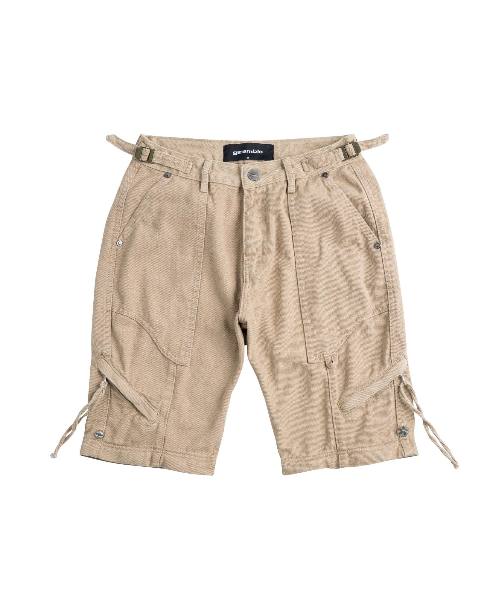CARGO FLARED PANT / SAND