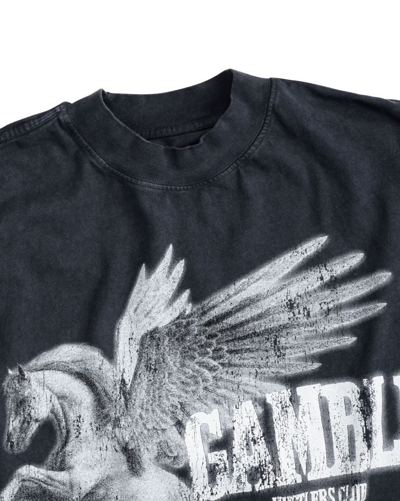 PEGASUS TEE / BLACK
