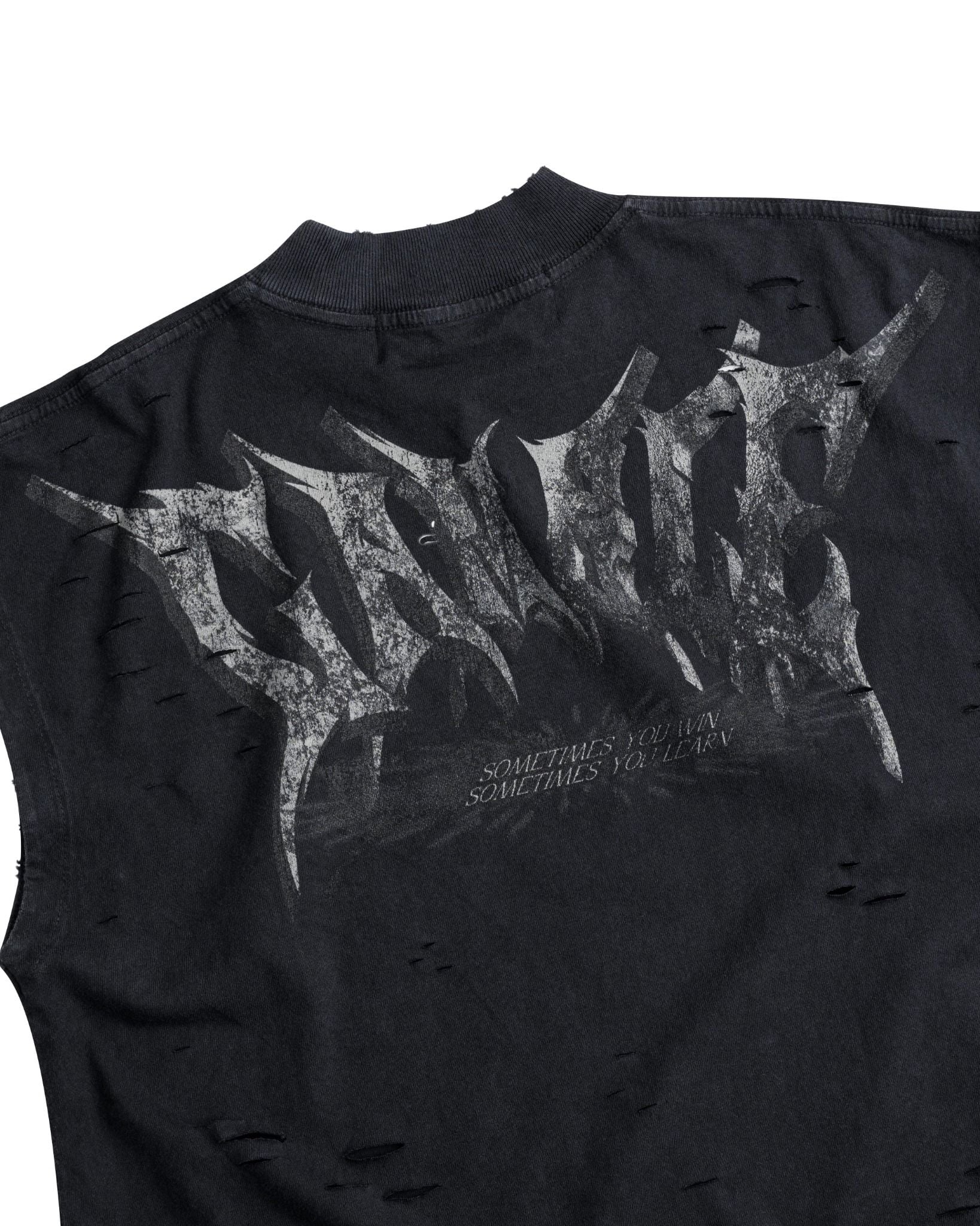 MARK SLEEVELESS TEE / BLACK