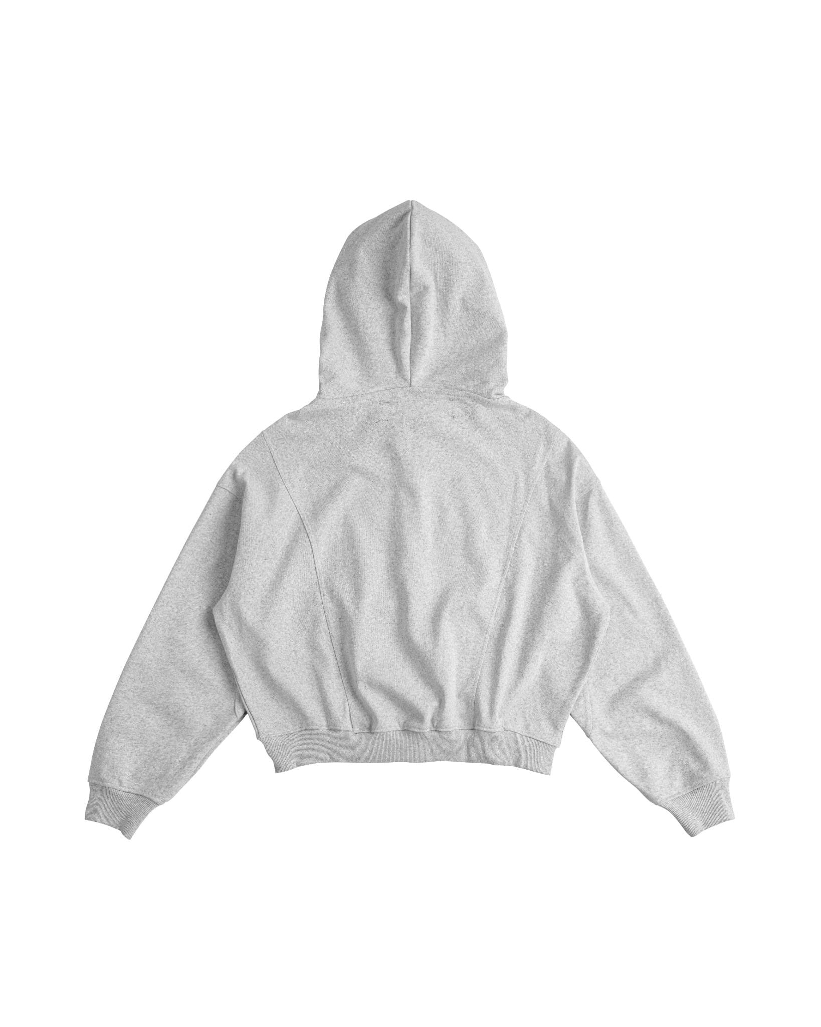 METAL FULLZIP HOODIE / GREY