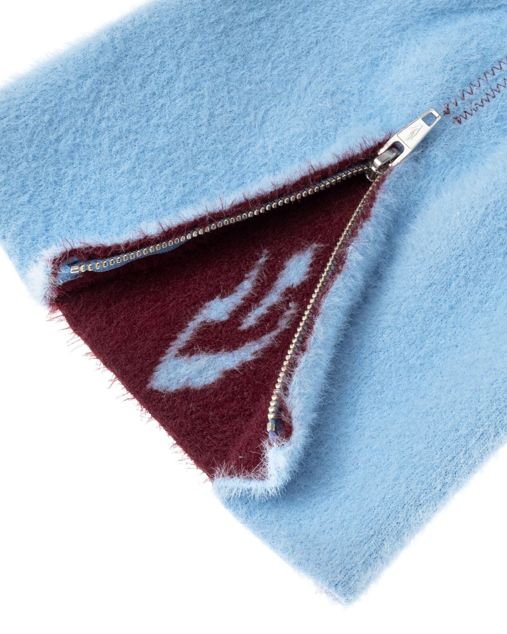 FUR BEANIE / BLUE