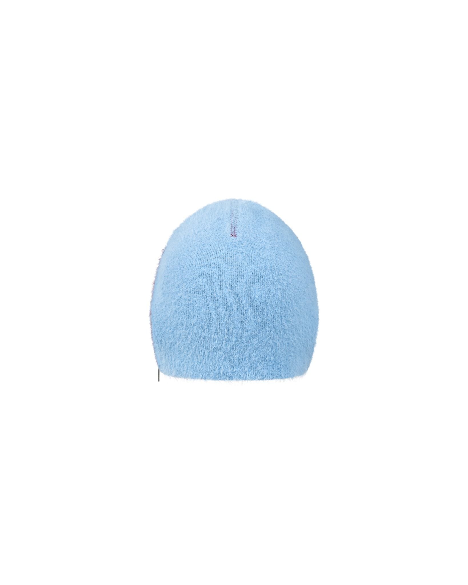 FUR BEANIE / BLUE