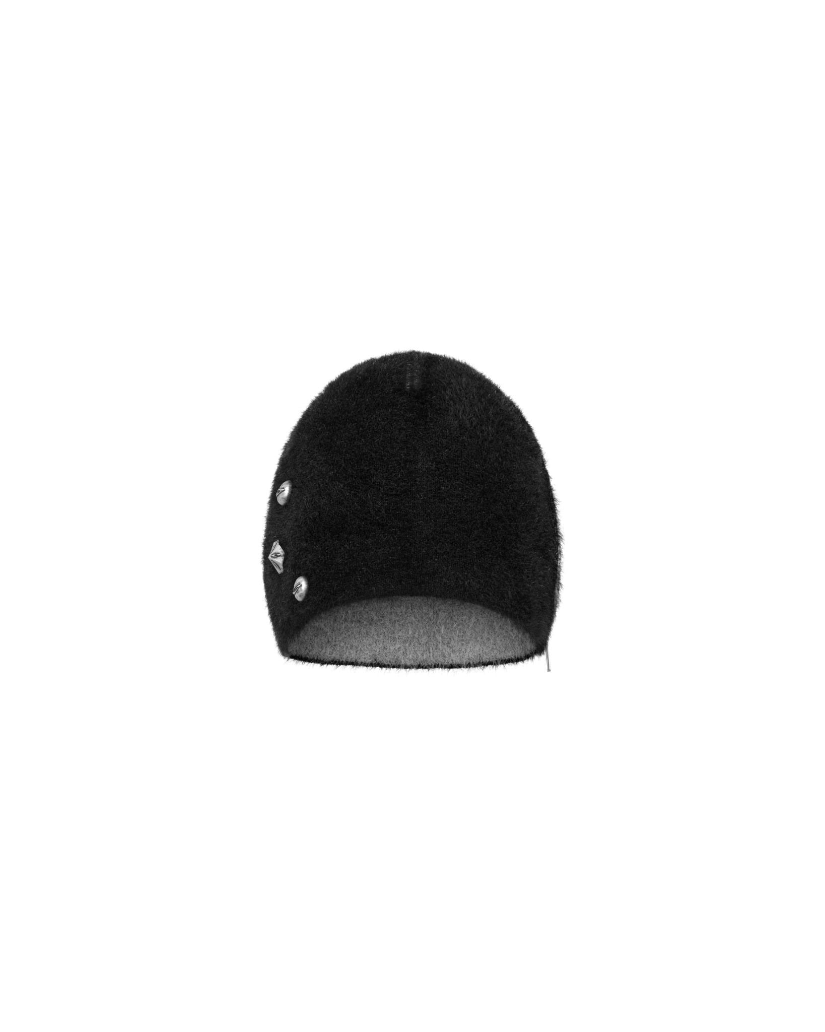 FUR BEANIE / BLACK