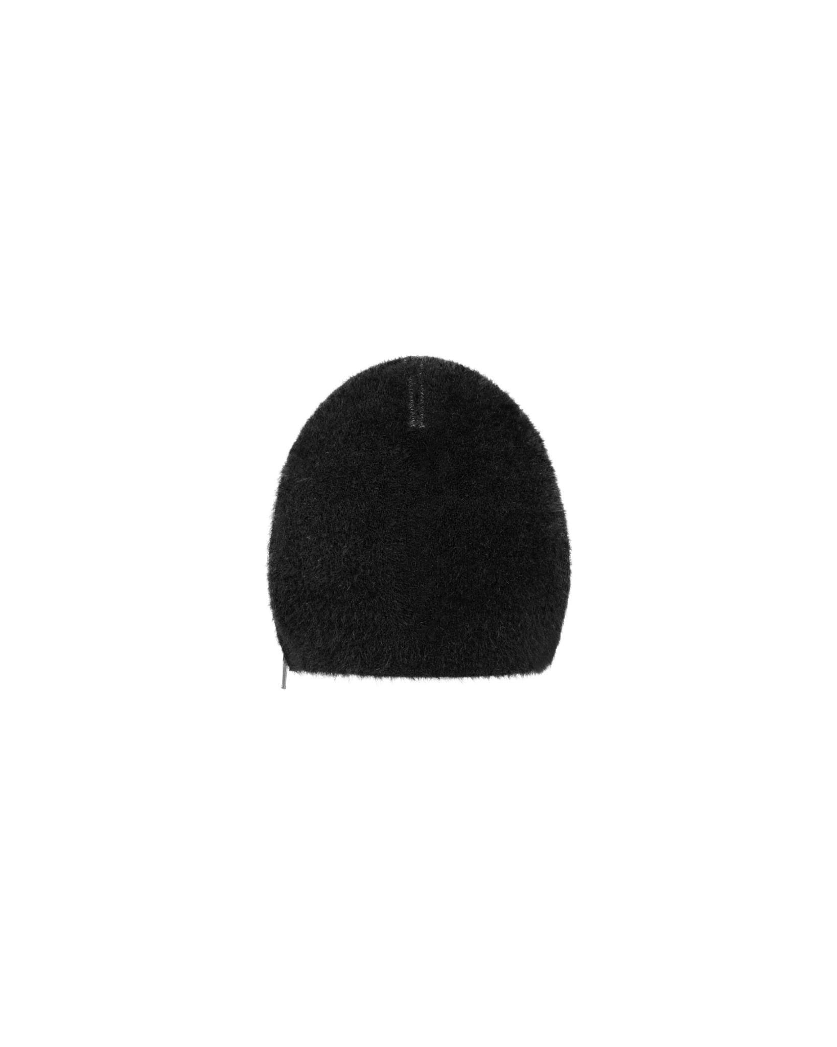 FUR BEANIE / BLACK