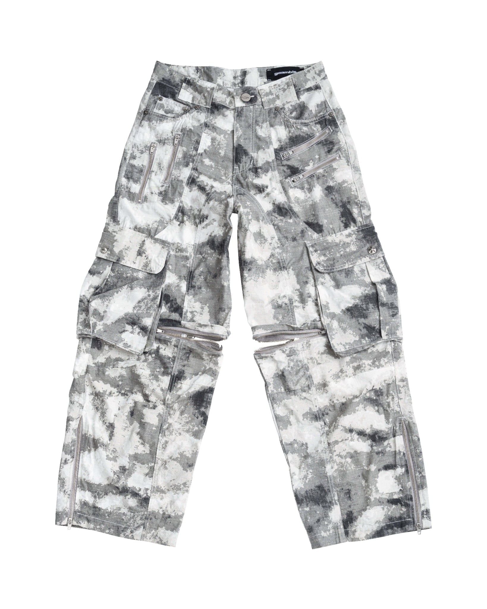 CAMO CARGO PANT / ASH