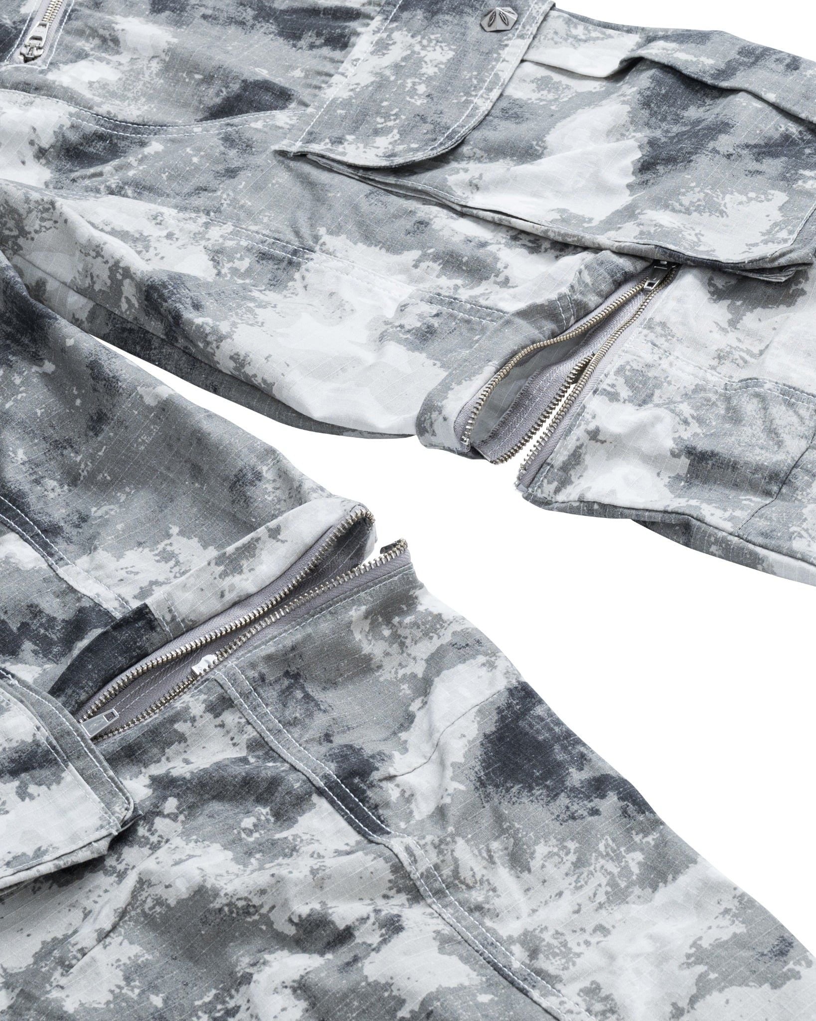 CAMO CARGO PANT / ASH