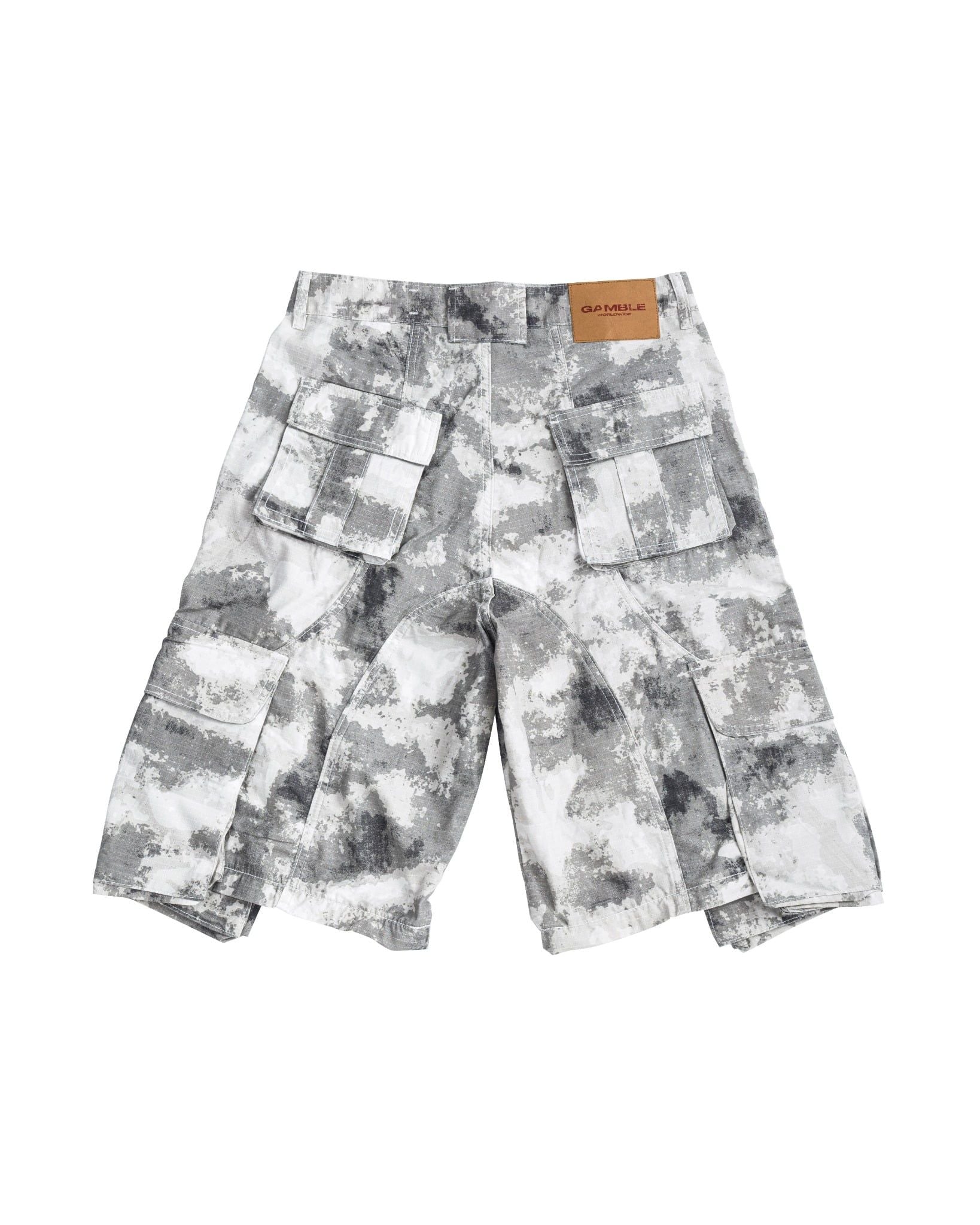 CAMO CARGO PANT / ASH