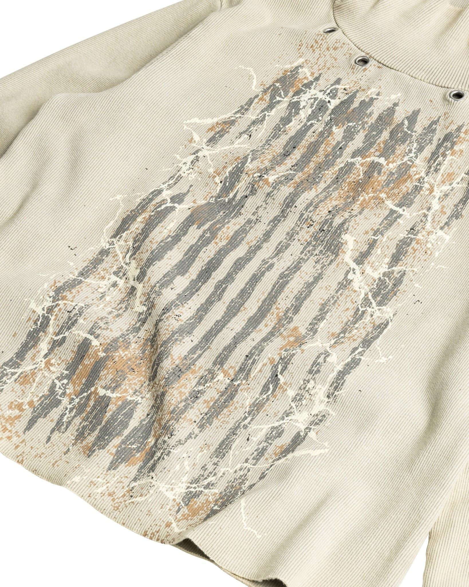 RIFT LONGSLEEVE RIB TEE / IVORY