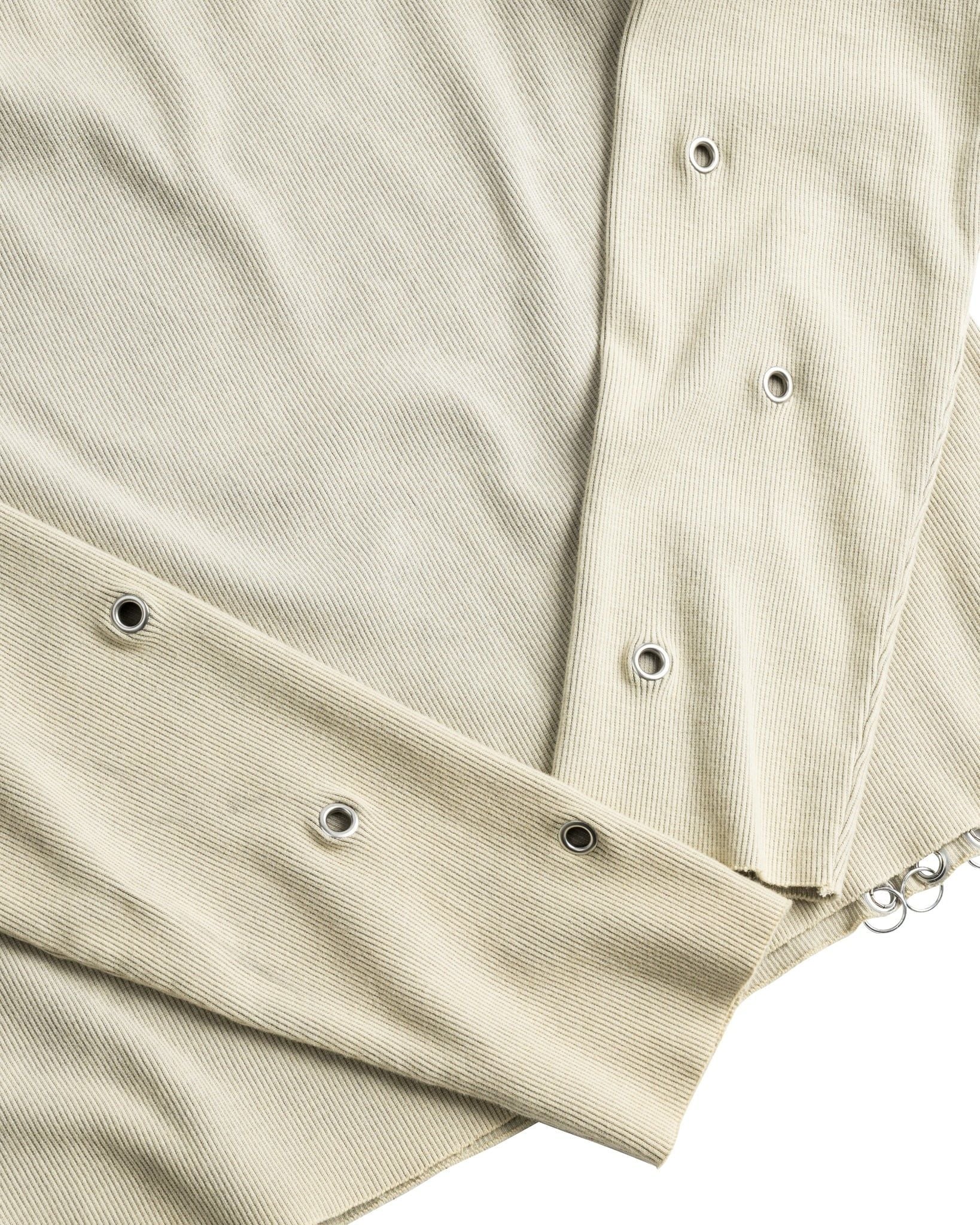 RIFT LONGSLEEVE RIB TEE / IVORY