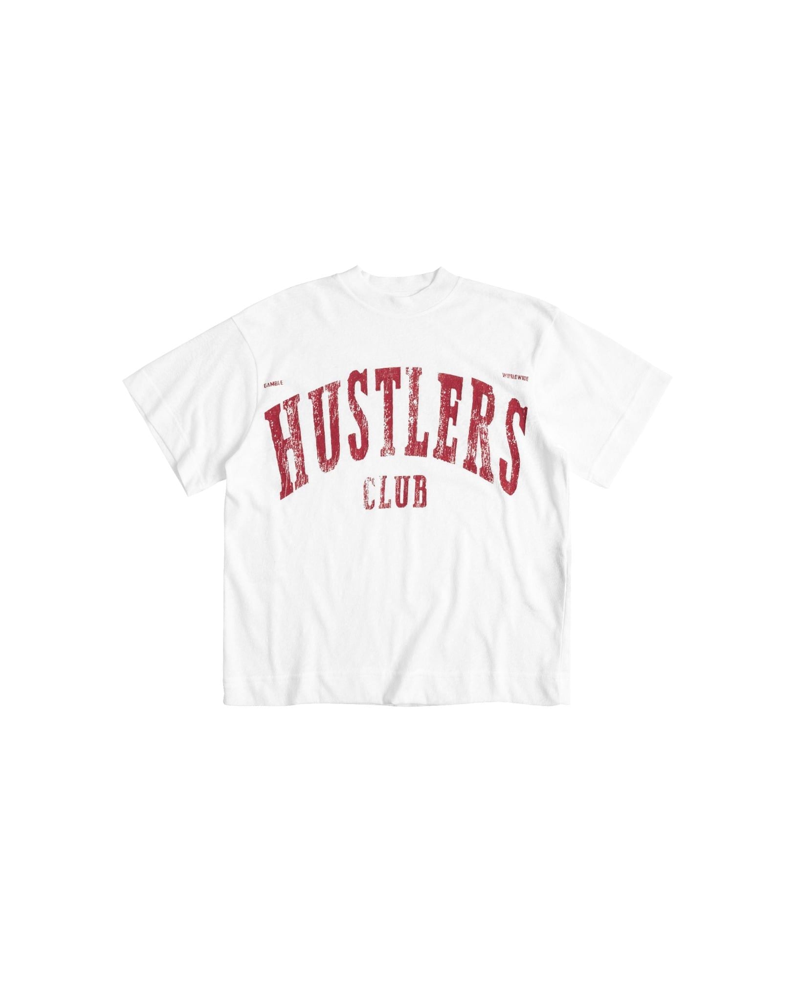 HUSTLERS TEE / WHITE