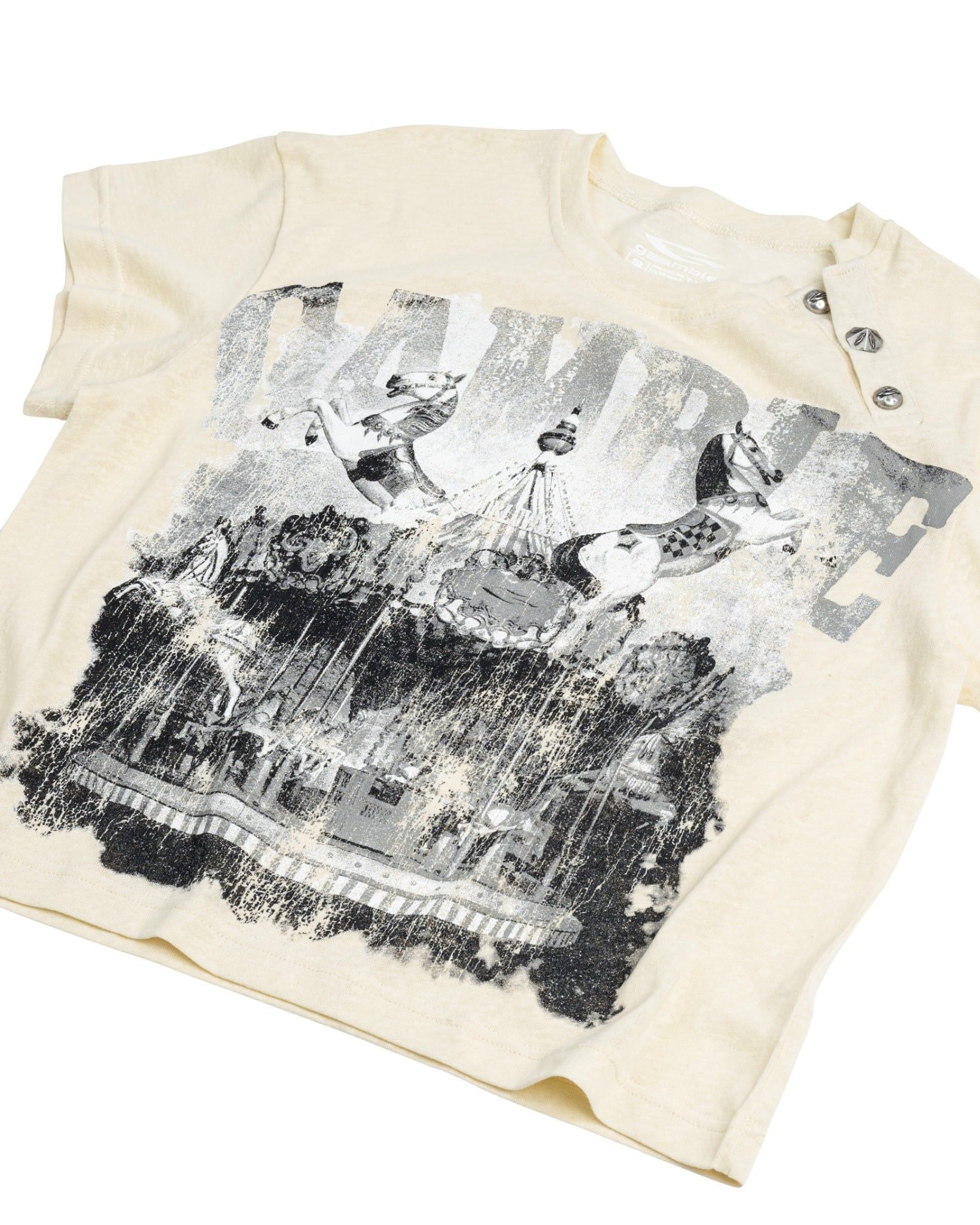 CAROUSEL TEE / BONE