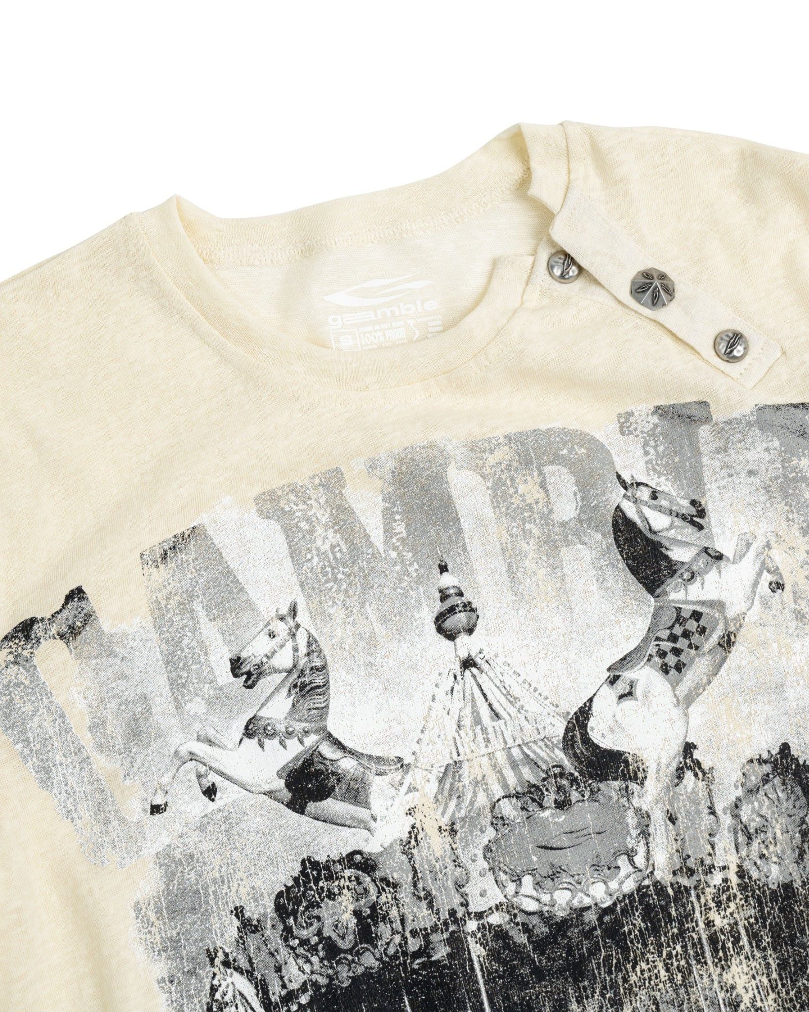 CAROUSEL TEE / BONE