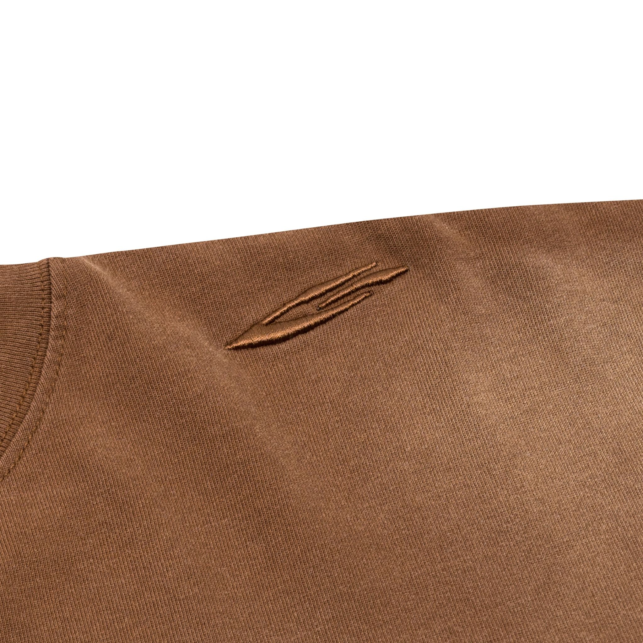 WASHED BOXY TEE / AMBER