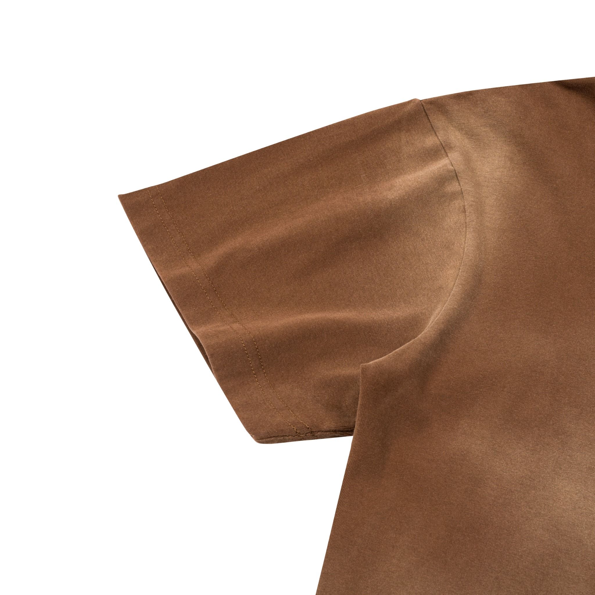 WASHED BOXY TEE / AMBER