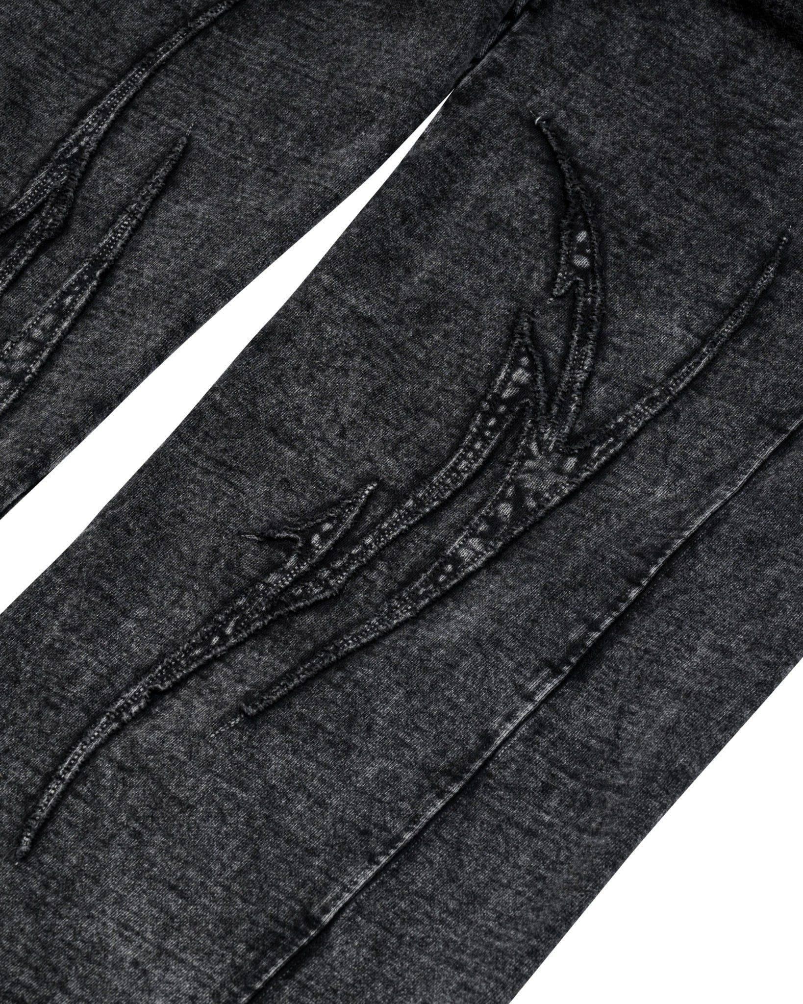 TRIBAL BAGGY JOGGER / CHARCOAL