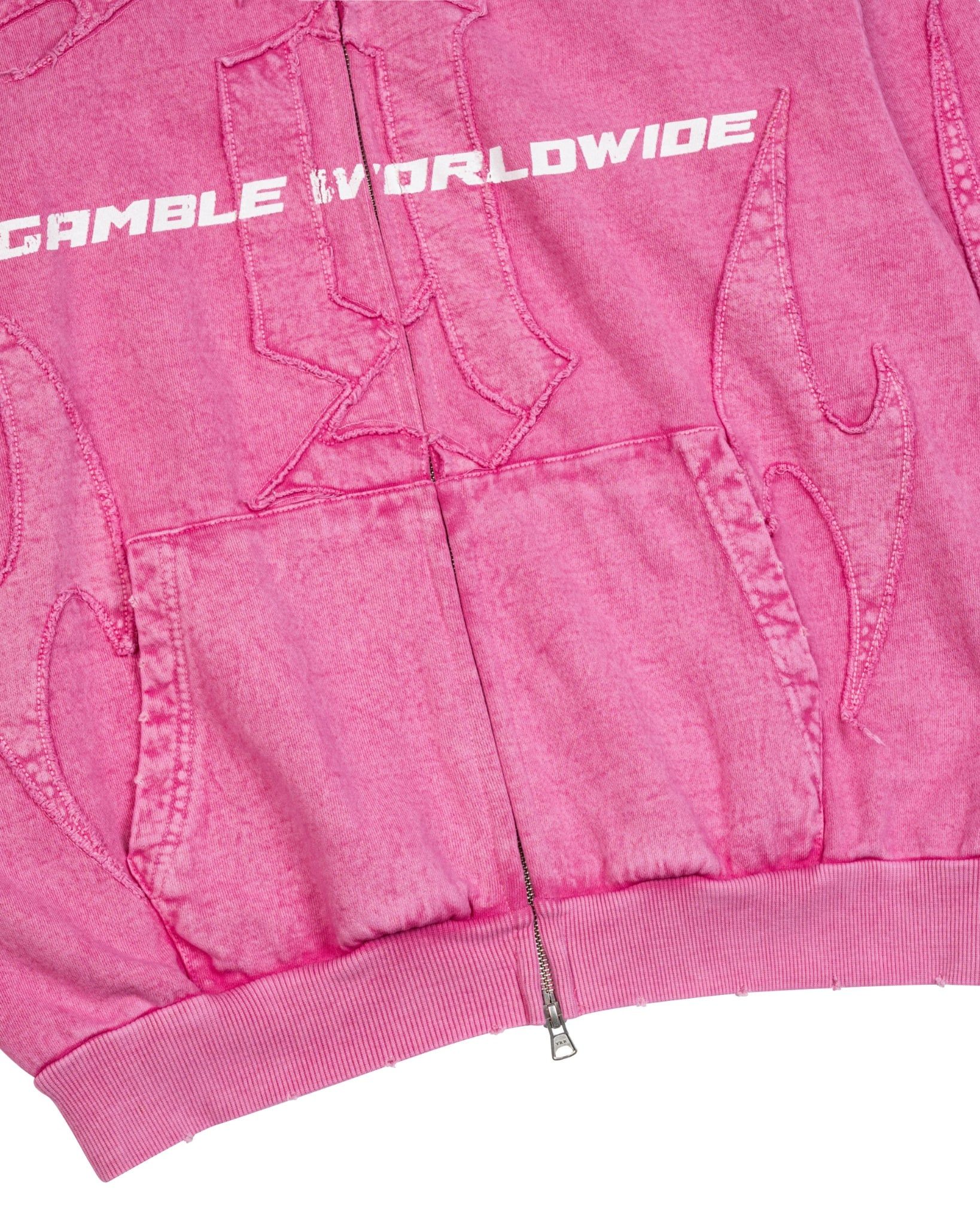 TRIBAL FULLZIP HOODIE / TAFFY