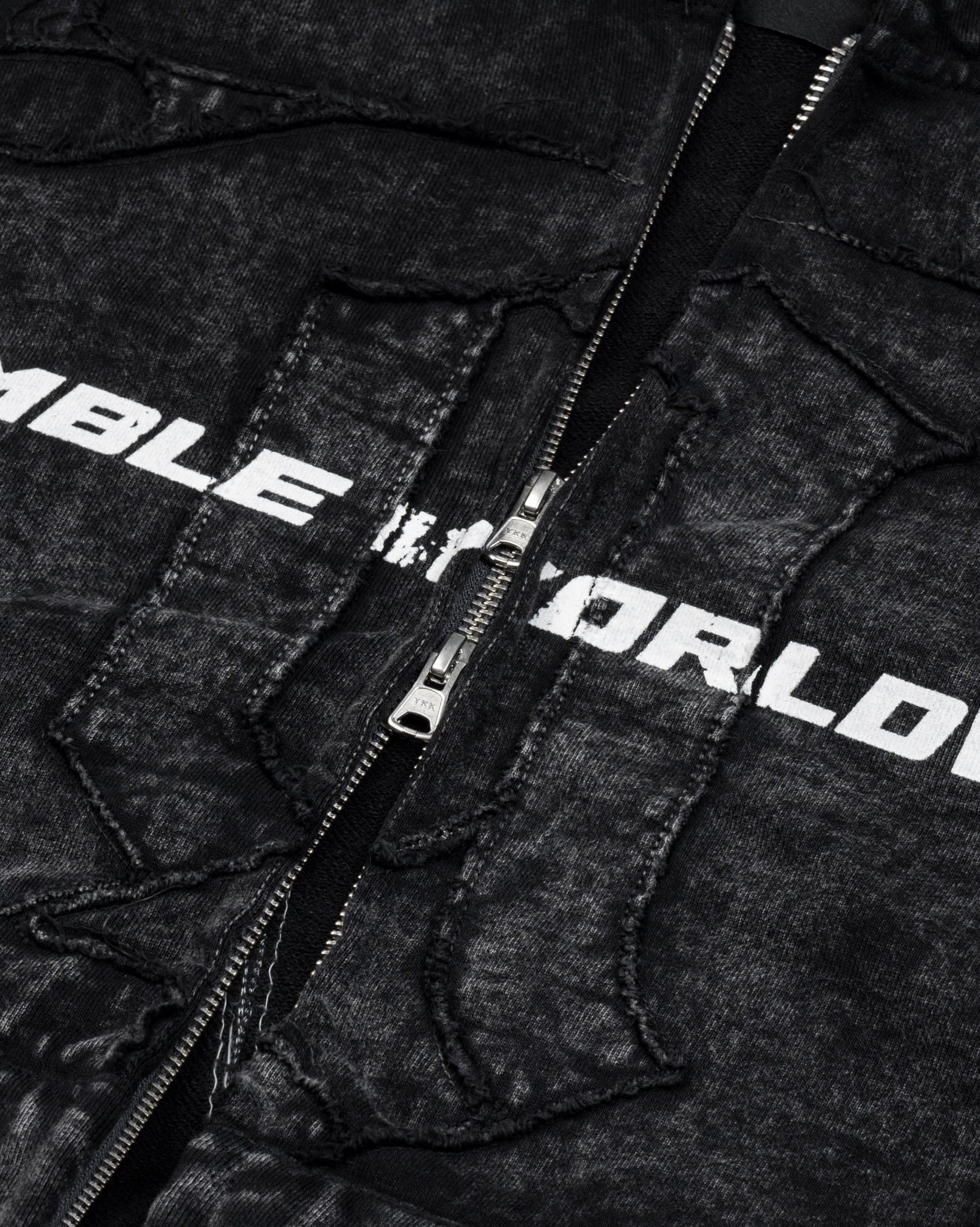 TRIBAL FULLZIP HOODIE / CHARCOAL