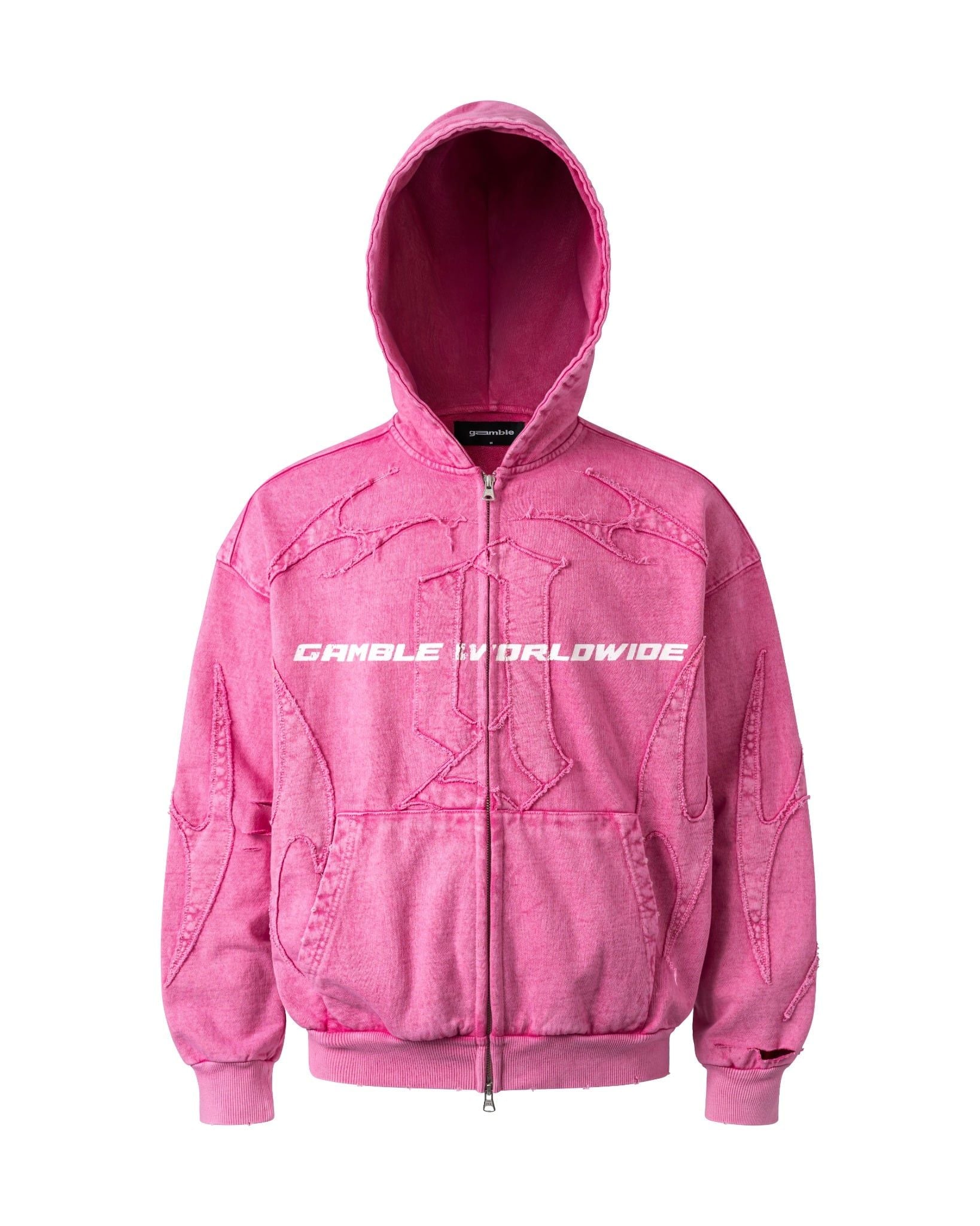 TRIBAL FULLZIP HOODIE / TAFFY