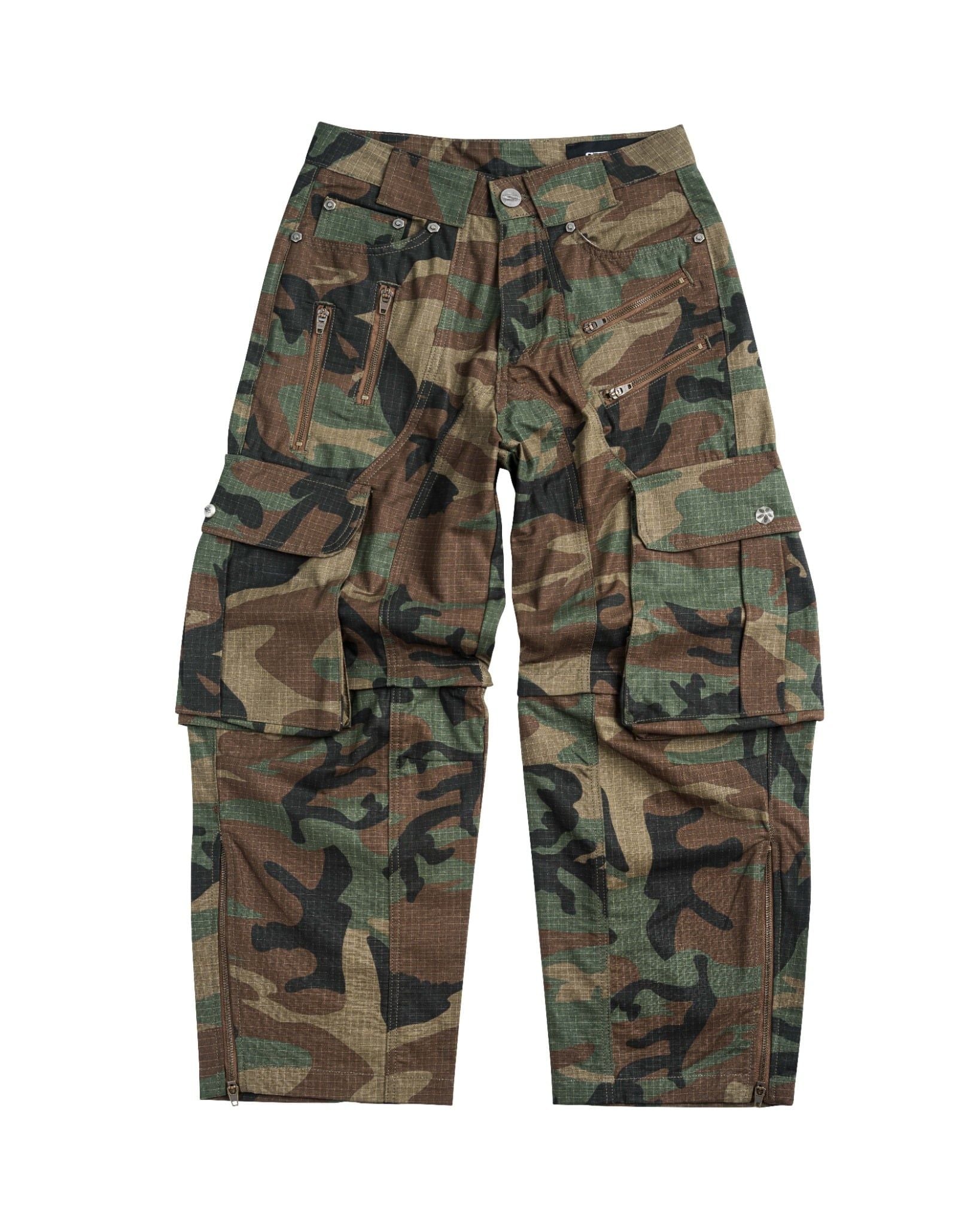 CAMO CARGO PANT / MOSS