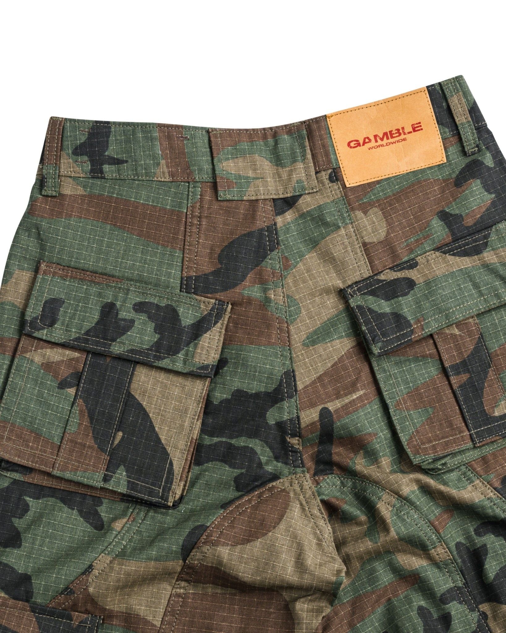 CAMO CARGO PANT / MOSS