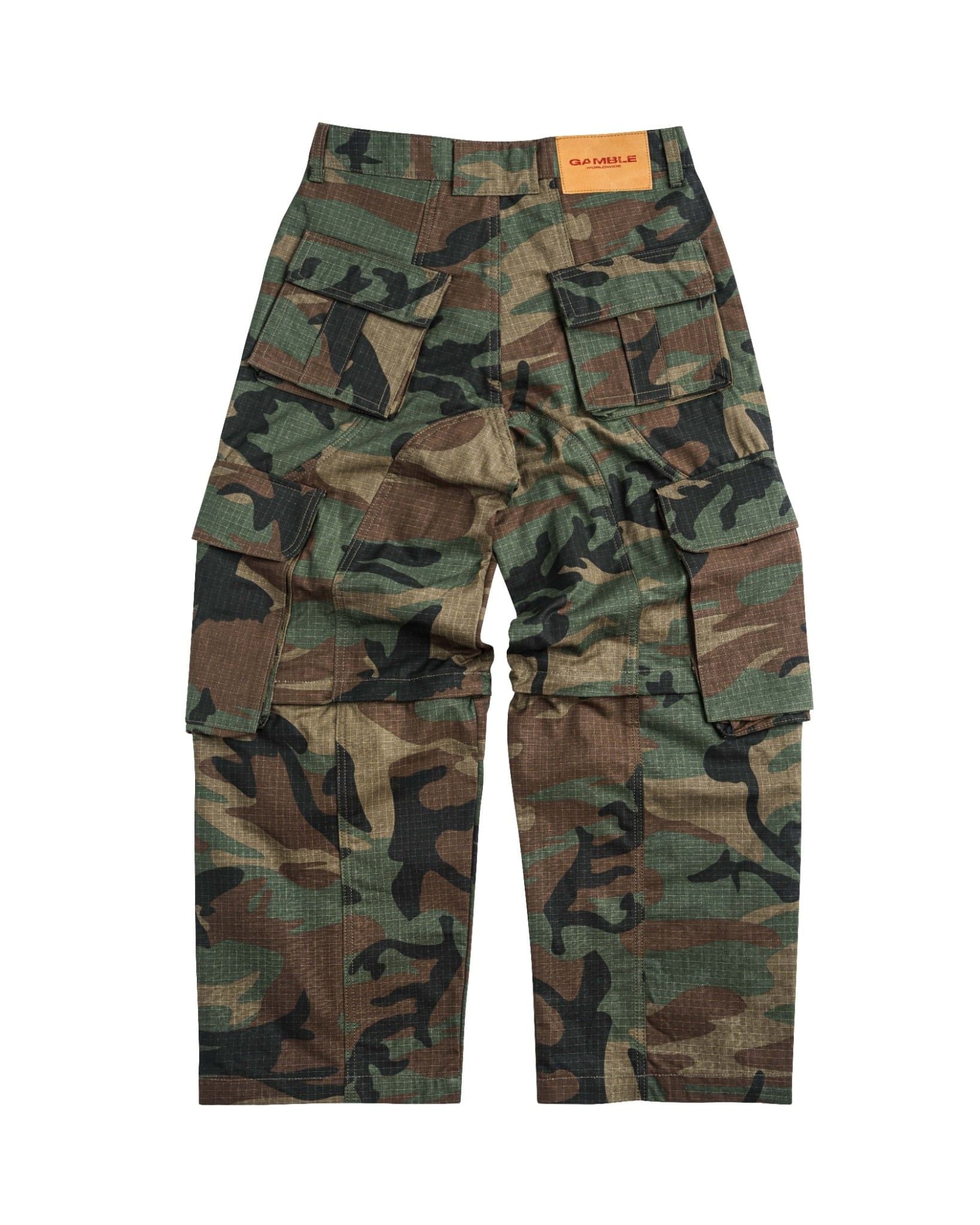 CAMO CARGO PANT / MOSS
