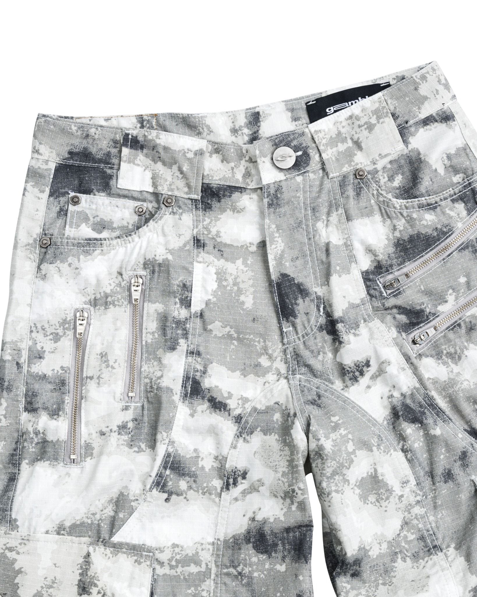 CAMO CARGO PANT / ASH