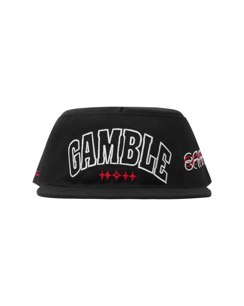 GAMBLE PILLBOX CAP / BLACK