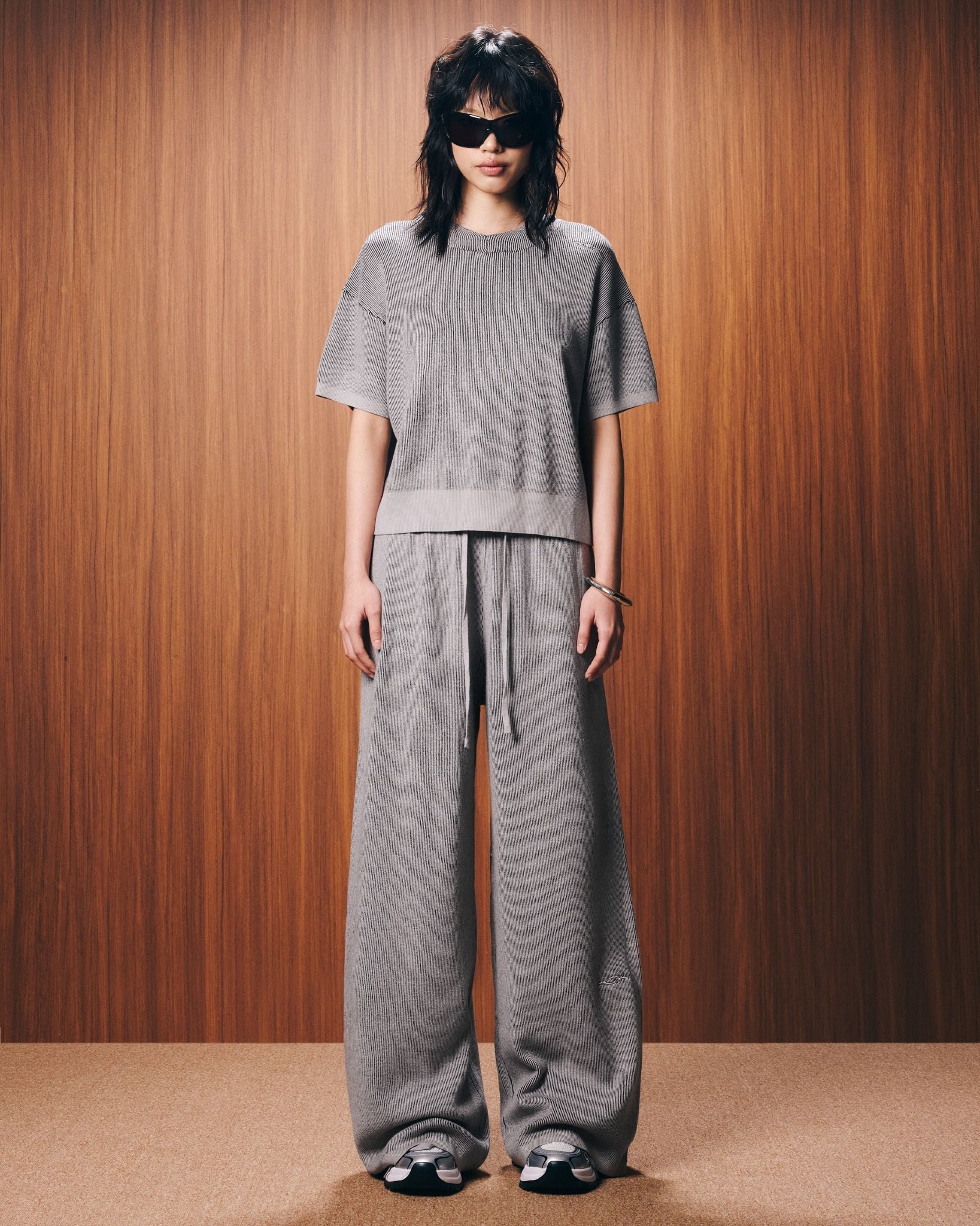 KNIT PANTS / FOG
