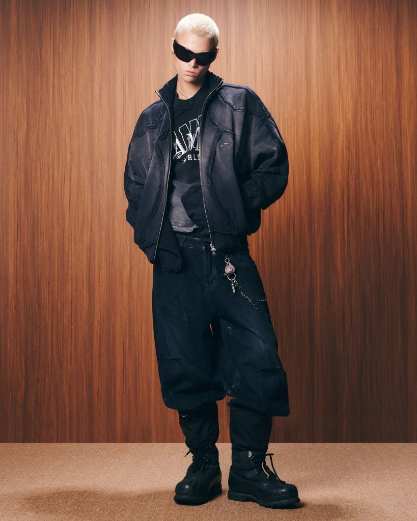 VEINS FULLZIP JACKET / CHARCOAL
