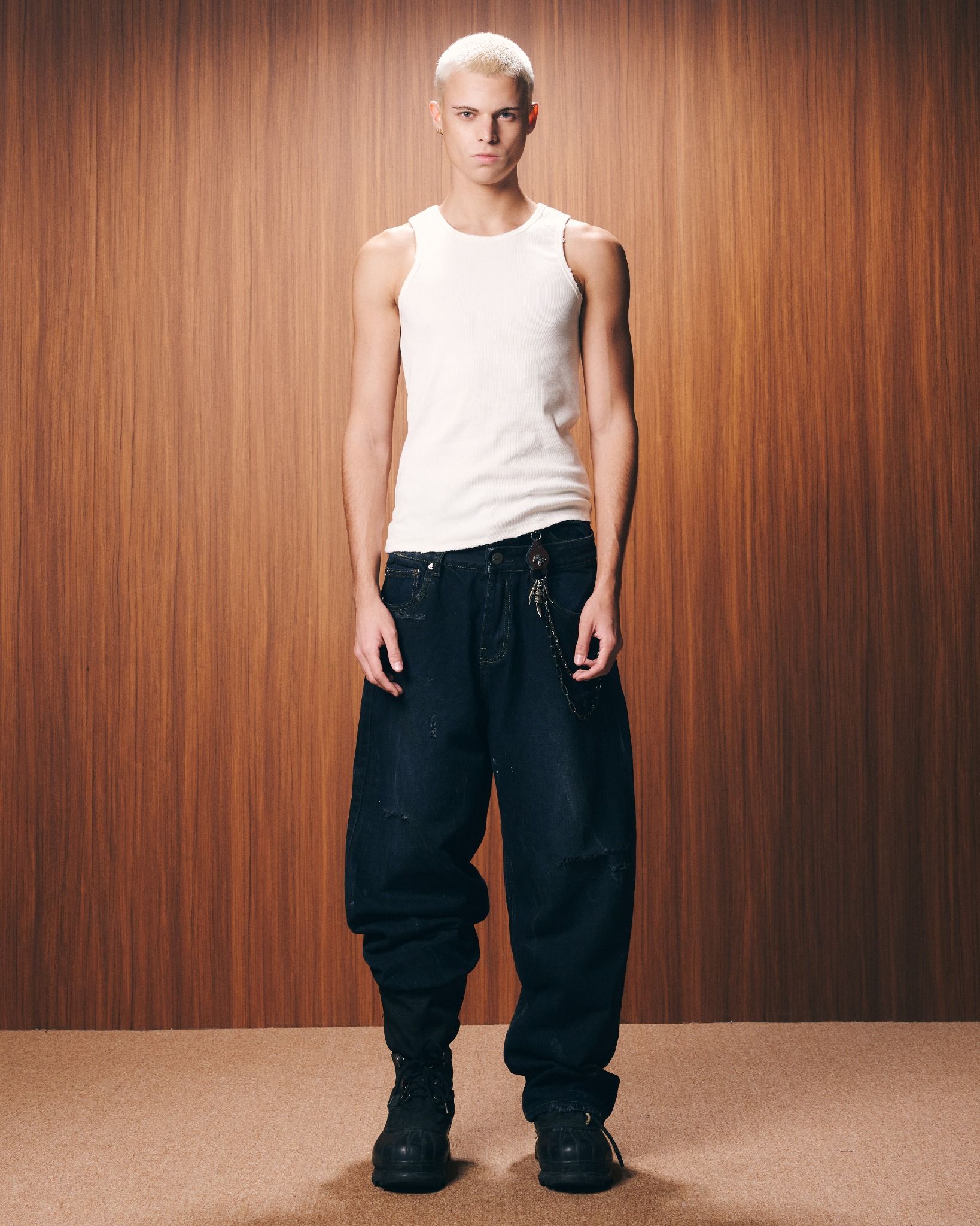 LOGO TANKTOP / OFF WHITE