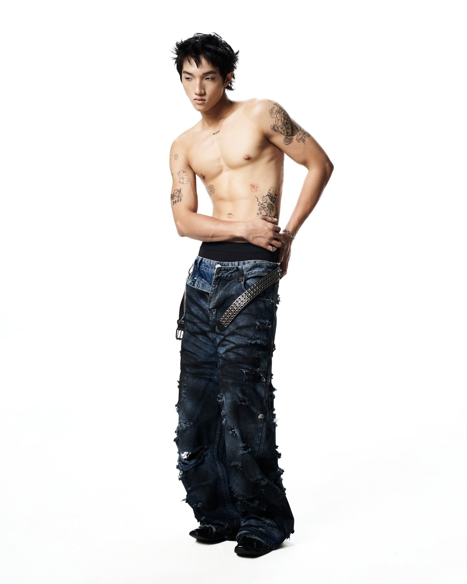 DUAL PANEL PANTS / MIDNIGHT