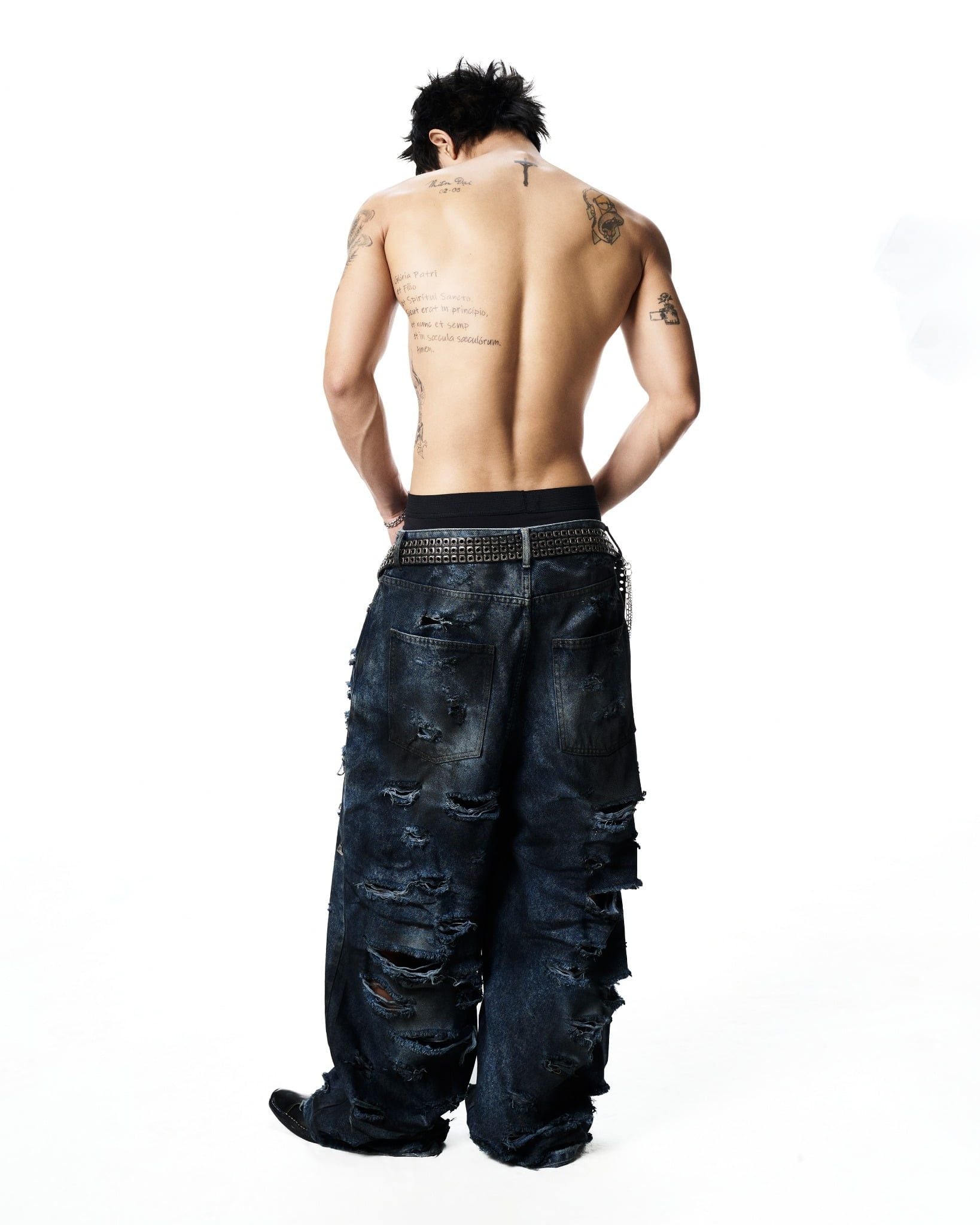 DUAL PANEL PANTS / MIDNIGHT