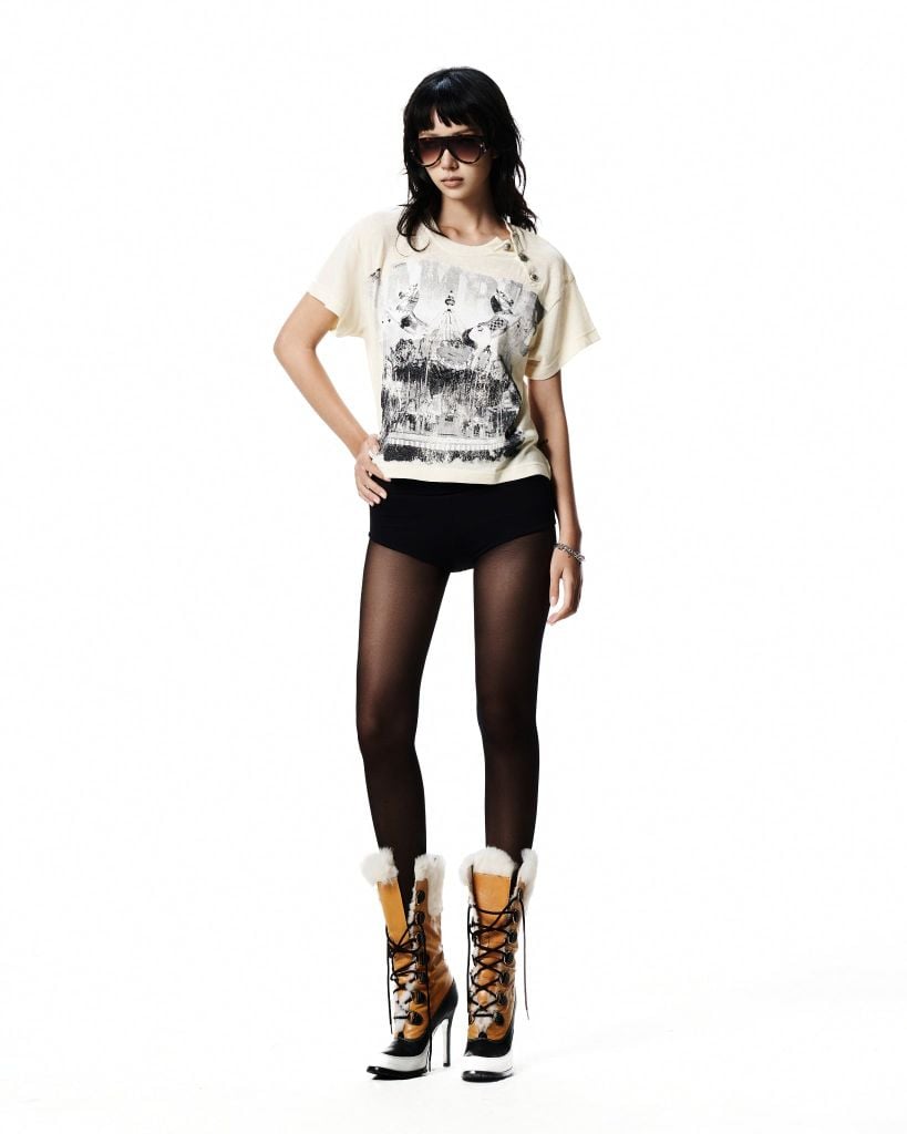 CAROUSEL TEE / BONE