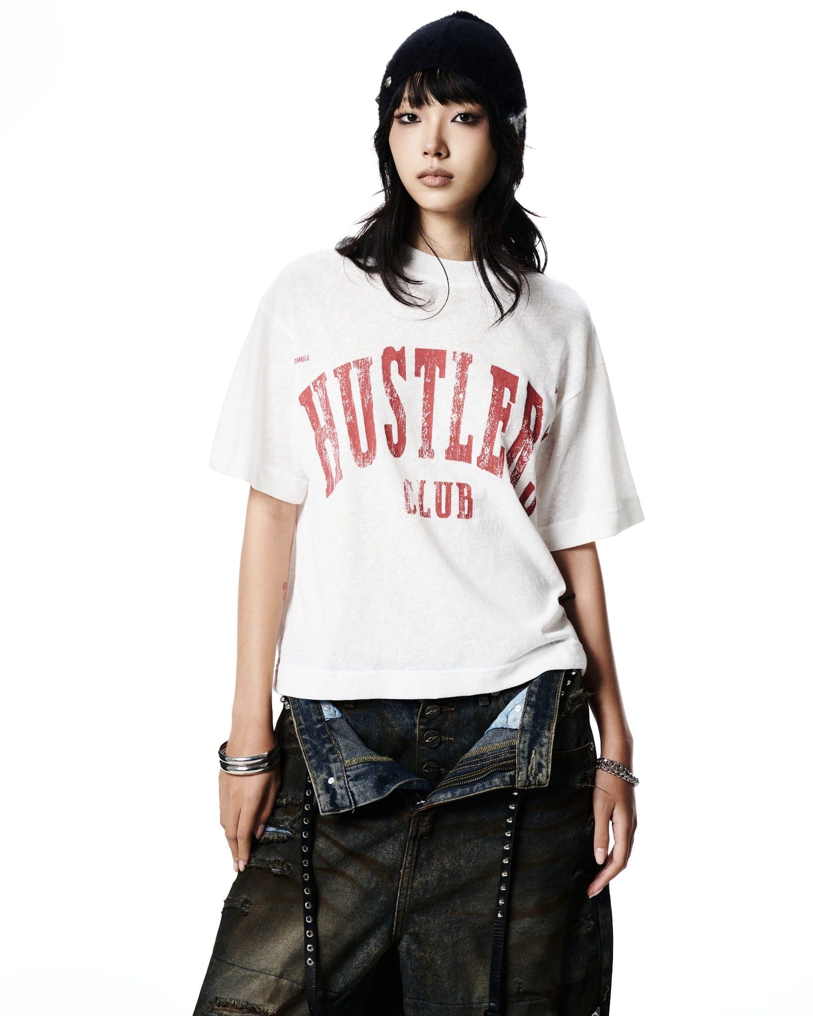 HUSTLERS TEE / WHITE