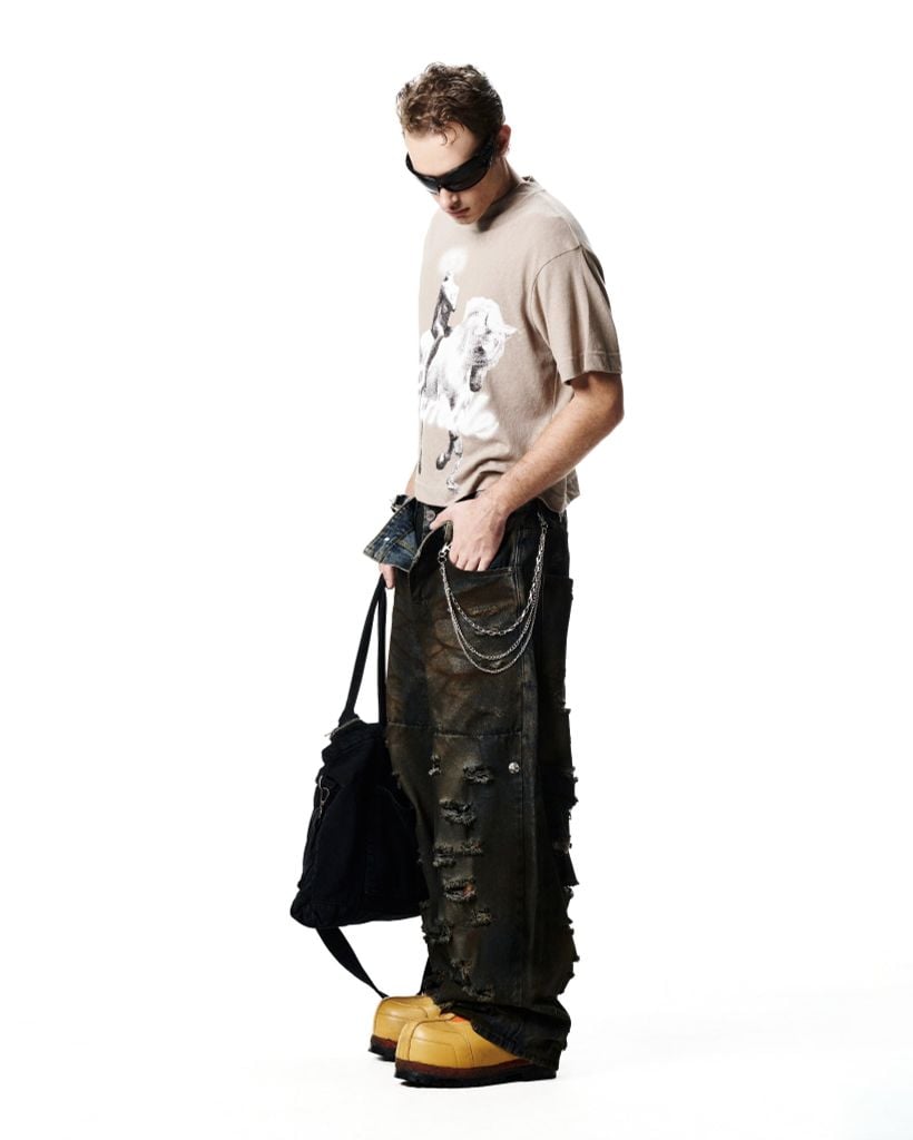 DUAL PANEL PANTS / DUSK