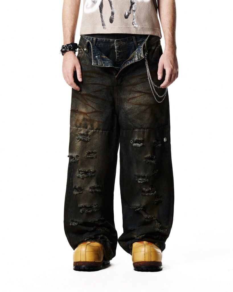 DUAL PANEL PANTS / DUSK