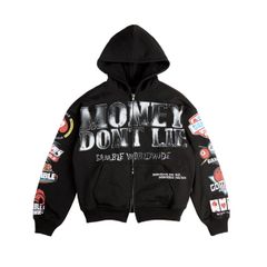 MDL FULLZIP HOODIE / BLACK