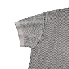 HOODED KNIT TEE / FOG