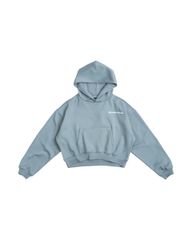 LOGO BOXY HOODIE / MIST