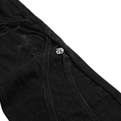 FLARED JEANS / BLACK