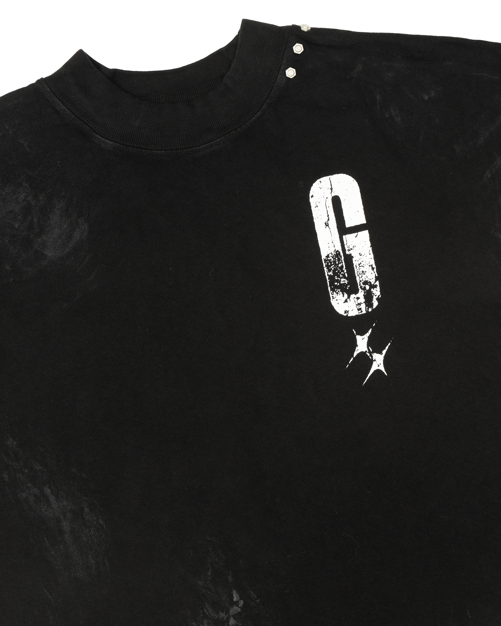CRACKED TEE / BLACK