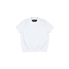 KNIT BABY TEE / WHITE