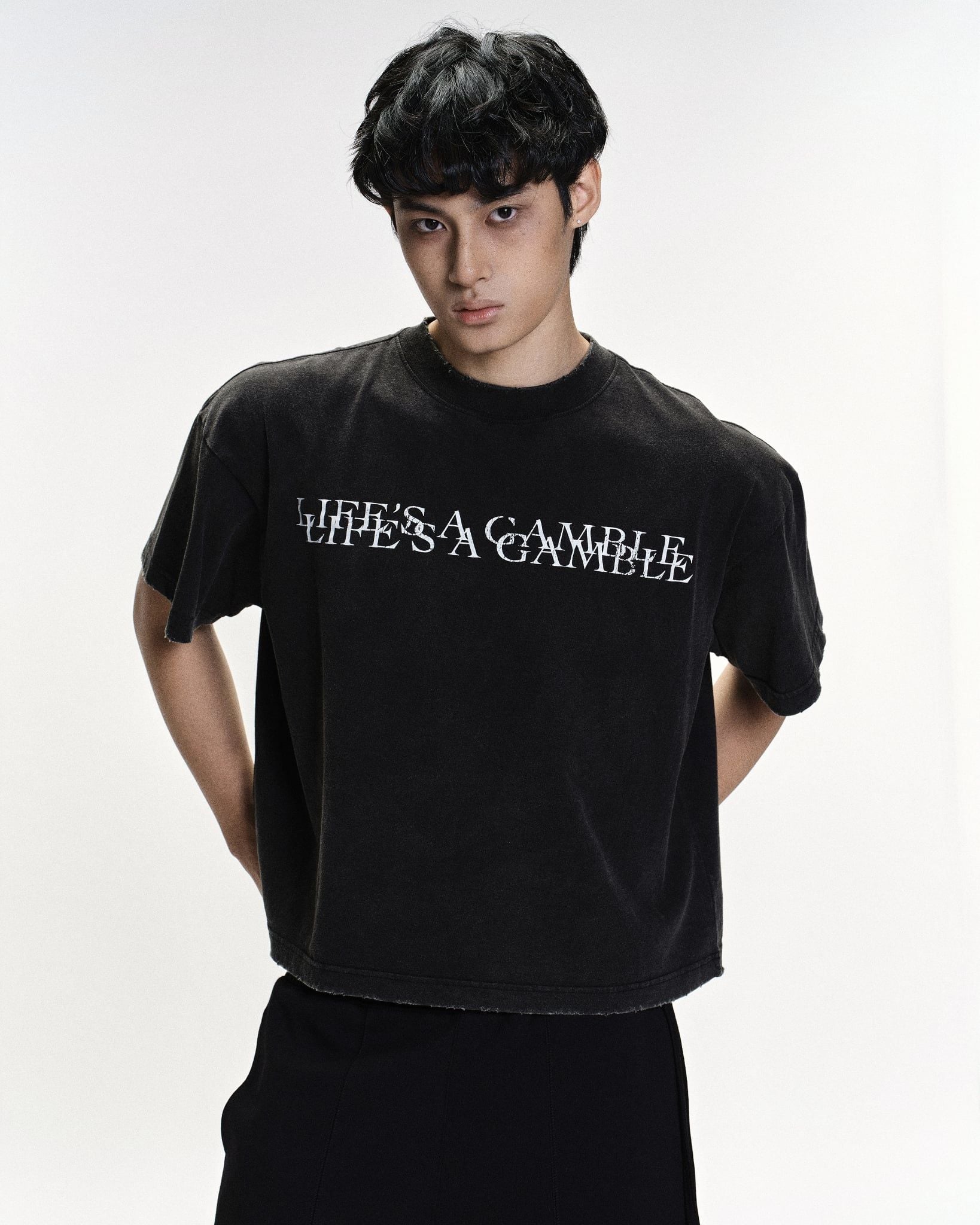LAG TEE / BLACK