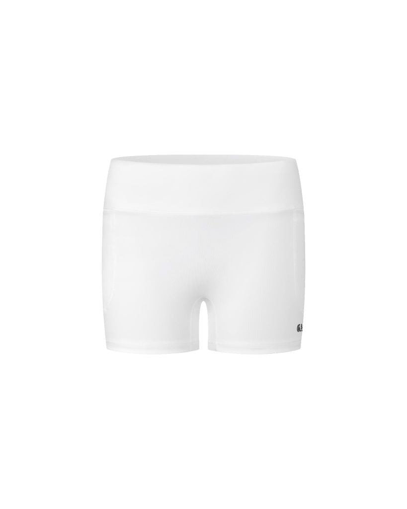 BIKER SHORTS / WHITE